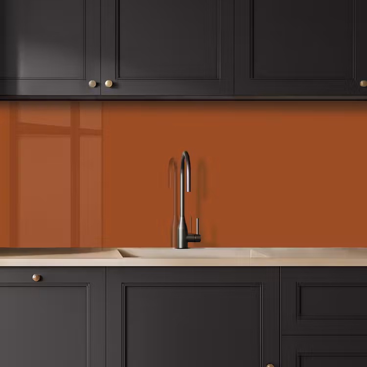 Keuken achterwand - Terracotta - Bruin - Palet - Effen - Kleuren - Kleur — 6