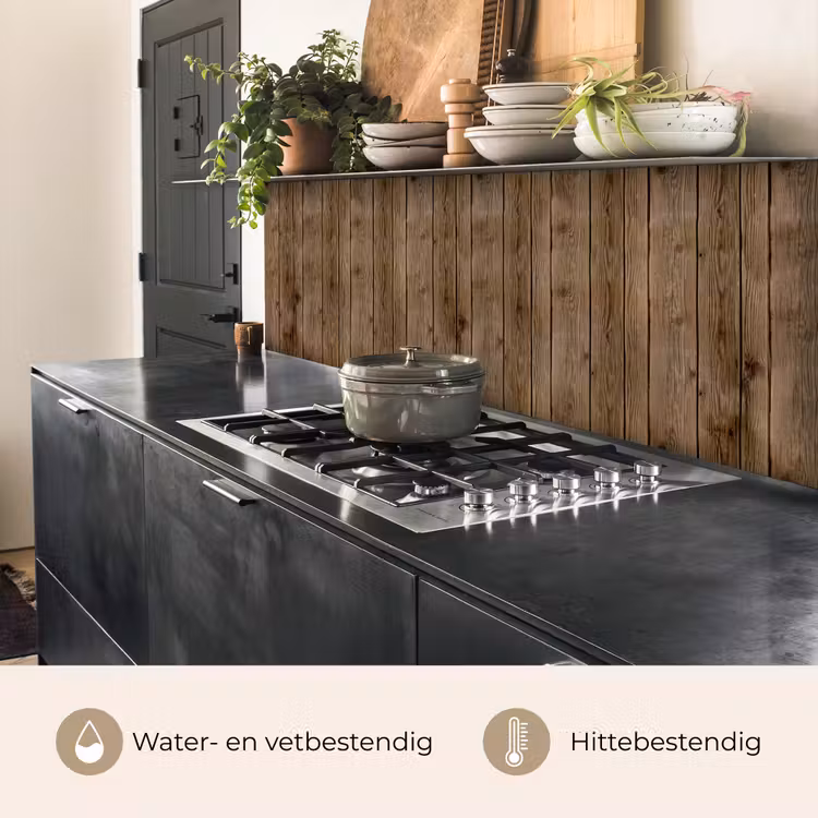 Keuken achterwand - Hout - Natuur - Patronen — 3