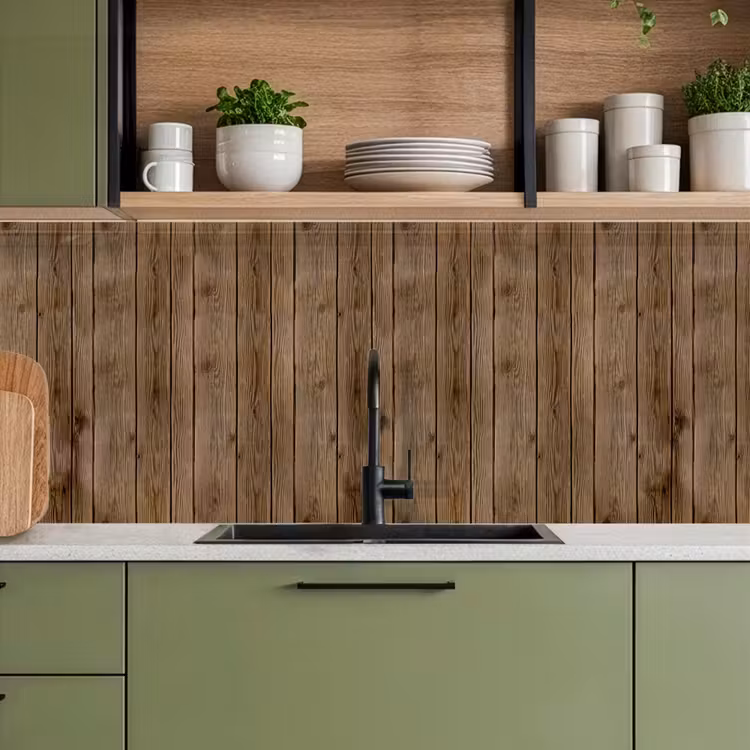 Keuken achterwand - Hout - Natuur - Patronen — 5