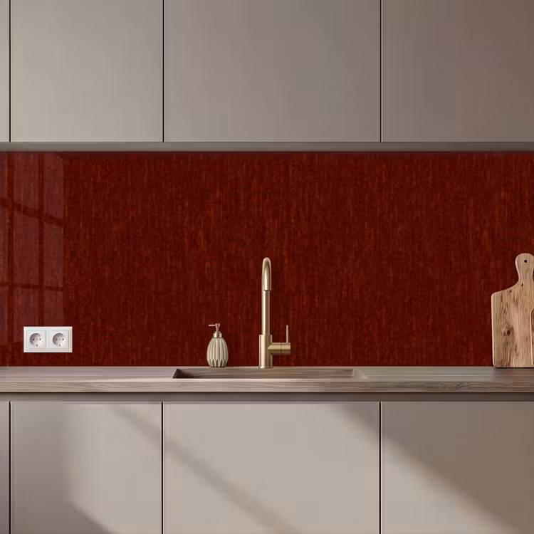 Keuken achterwand - Rood - Roest - Textuur — 1