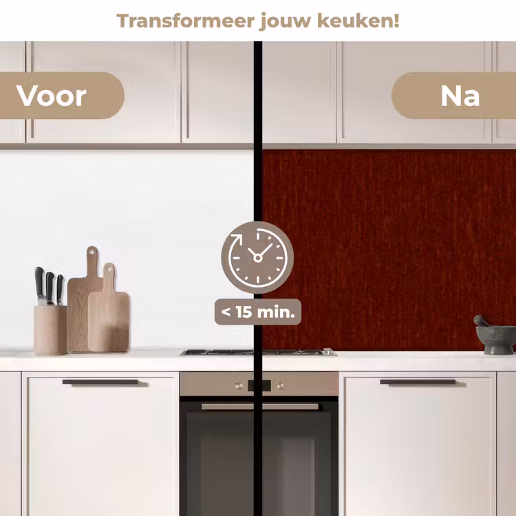 Keuken achterwand - Rood - Roest - Textuur — 2