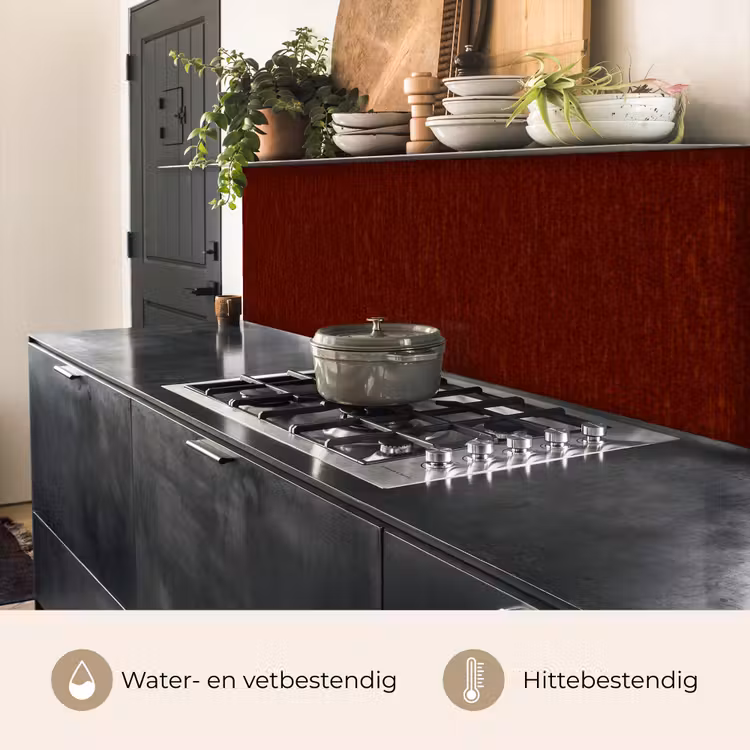 Keuken achterwand - Rood - Roest - Textuur — 3