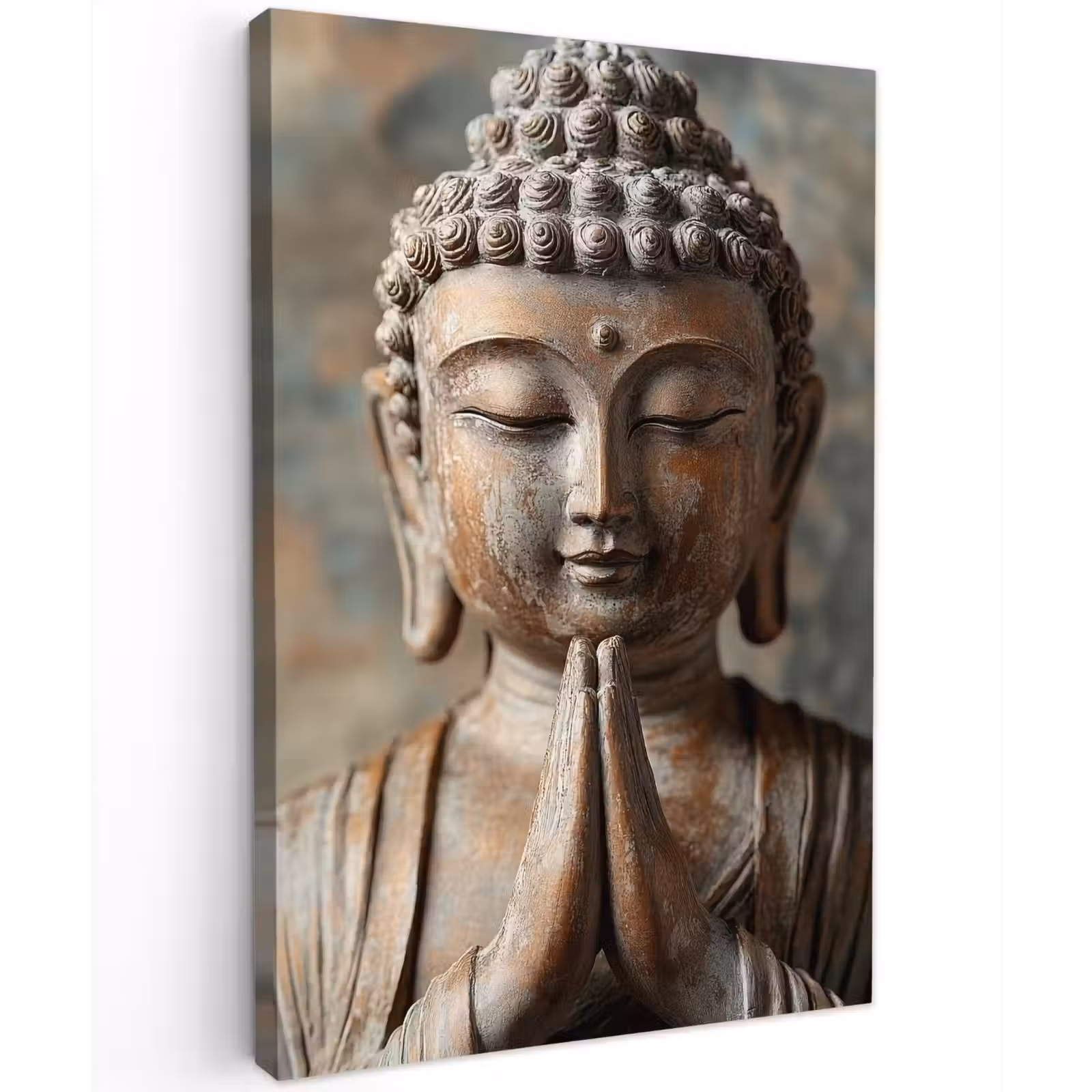 Buiten canvas - Boedha - Beeld - Bruin - Rust — 1