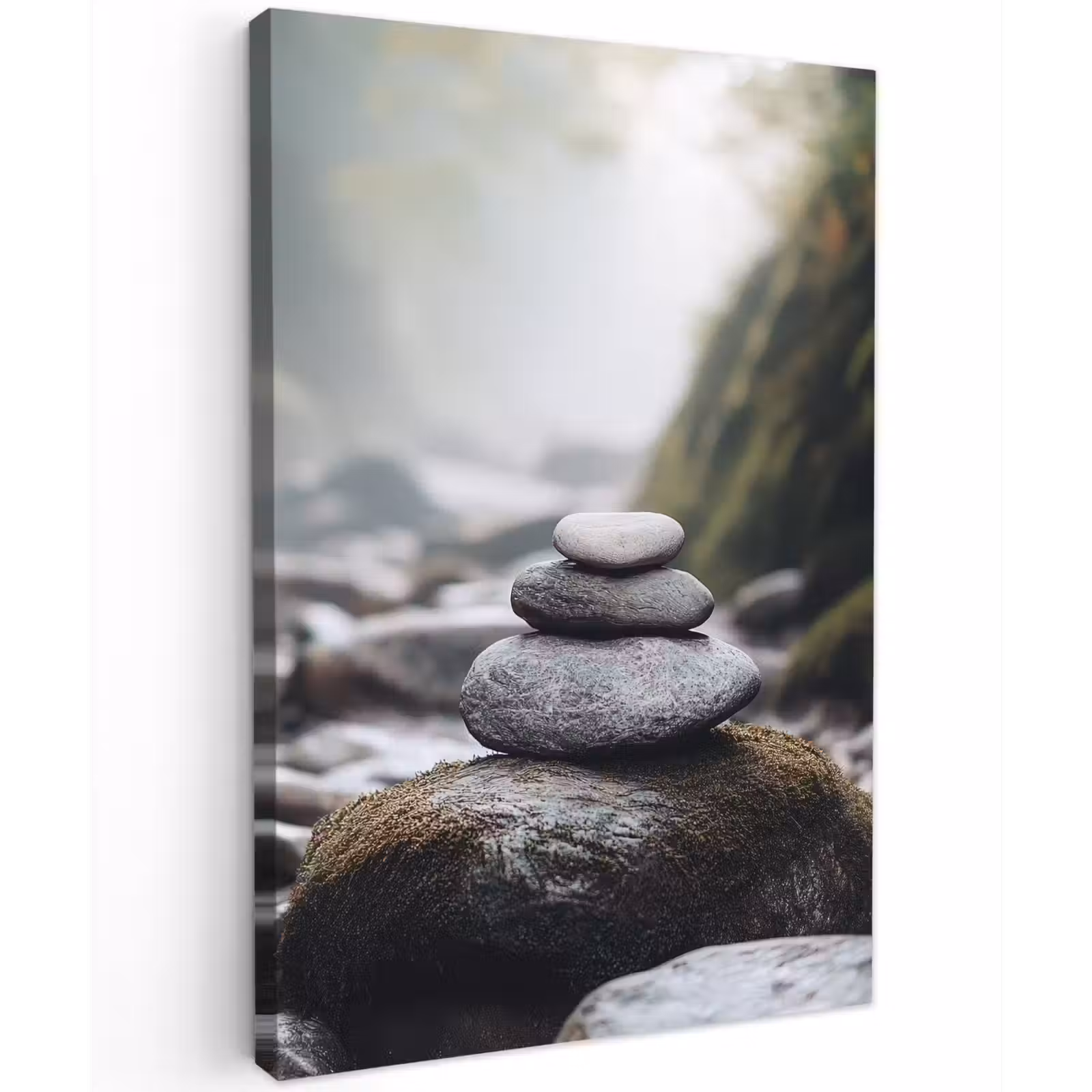 Buiten canvas - Stenen - Stapel - Natuur — 1