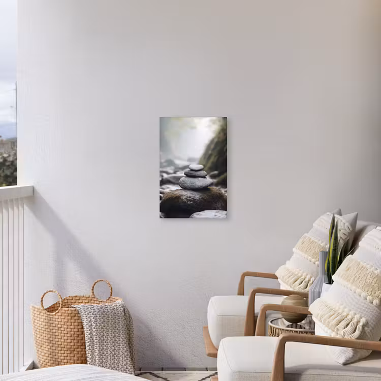 Buiten canvas - Stenen - Stapel - Natuur — 4
