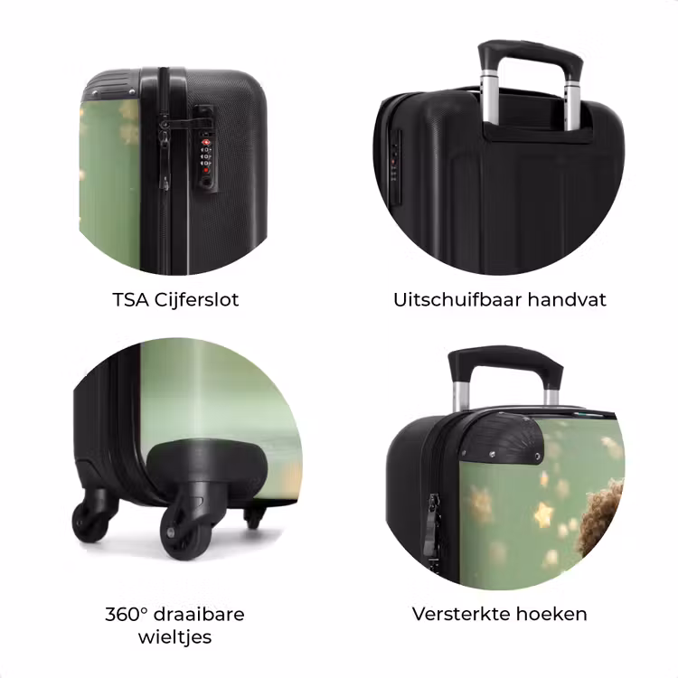 Koffer - Fee in een groene jurk — 8
