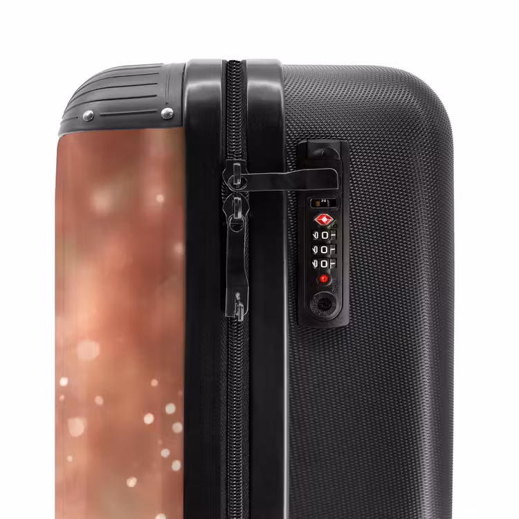 Koffer - Fee in een oranje jurk met een madeliefje — 6