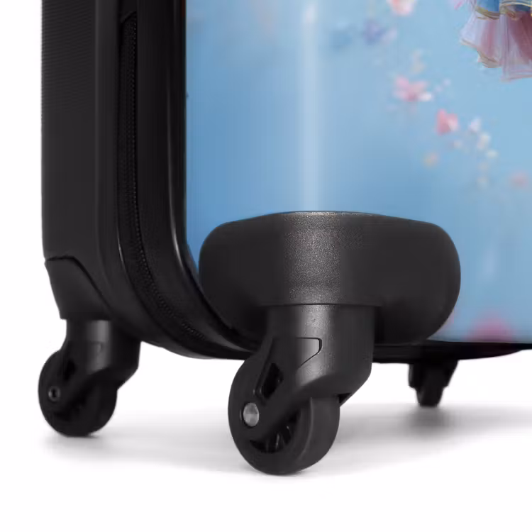 Koffer - Fee met blauwe jurk en bloemetjes kroon — 7