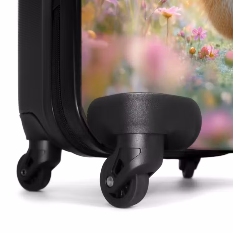 Koffer - Hamster omringd door bloemen — 7