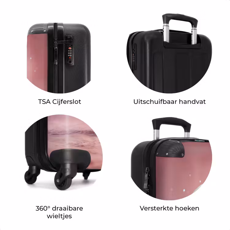 Koffer - Roze monster op de maan — 8