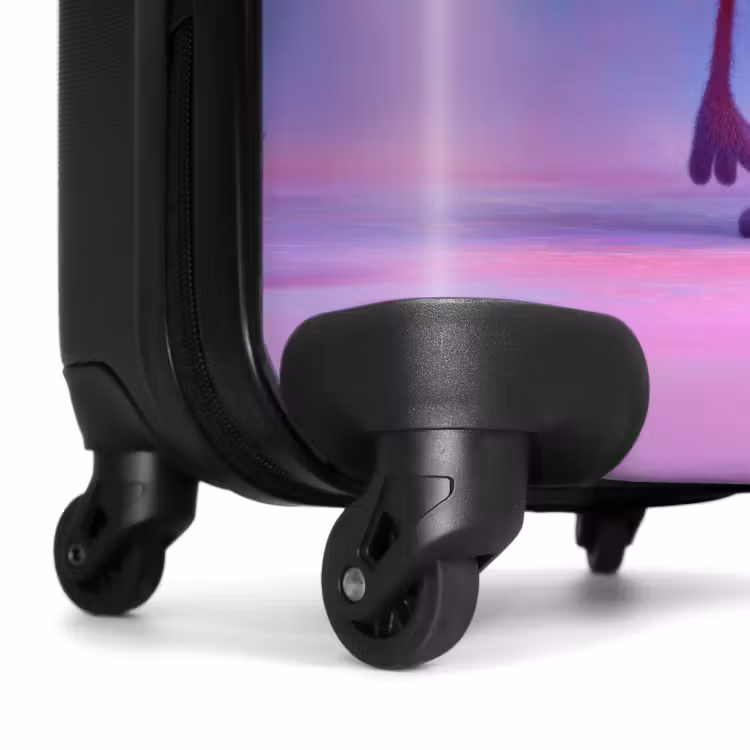 Koffer - Roze monster op een pastel achtergrond — 7