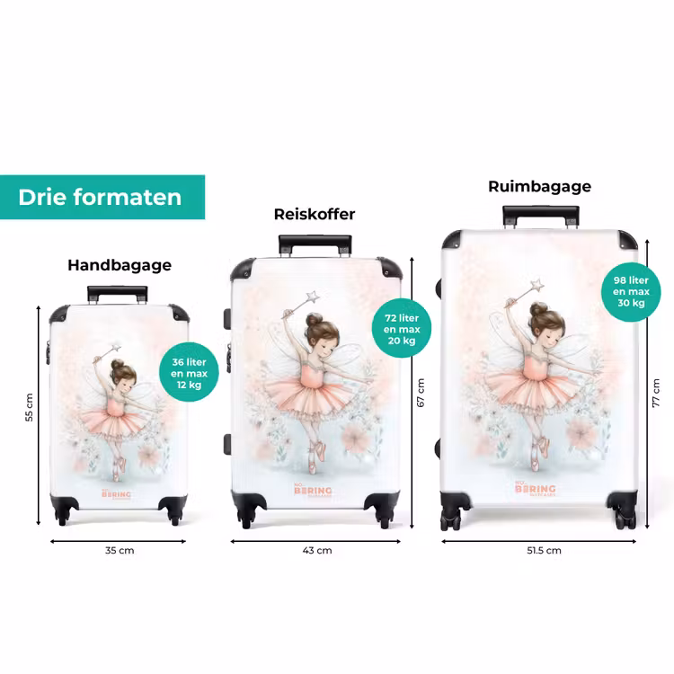 Koffer - Ballerina fee op spitzen — 3