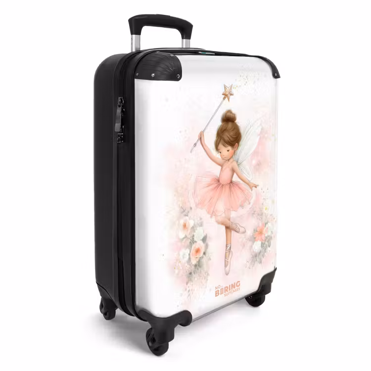 Koffer - Fee in een balletjurk op spitzen — 2