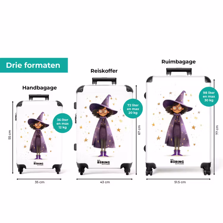 Koffer - Tovenares in een paarse cape — 3