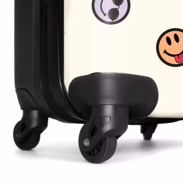 Koffer - Verschillende smiley's op een beige achtergrond — 7