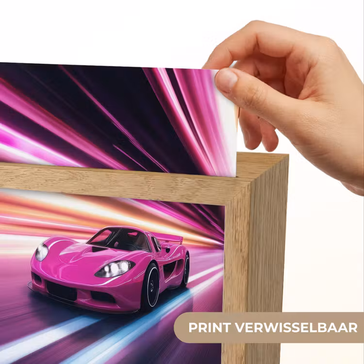 Nachtlampje - Raceauto - Roze - Neon — 4