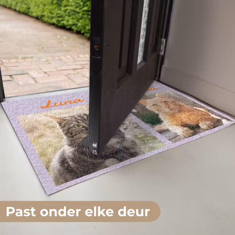 Gepersonaliseerde deurmat - Eigen - Foto's - Vierkant — 7