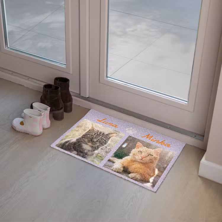 Gepersonaliseerde deurmat - Eigen - Foto's - Vierkant — 8