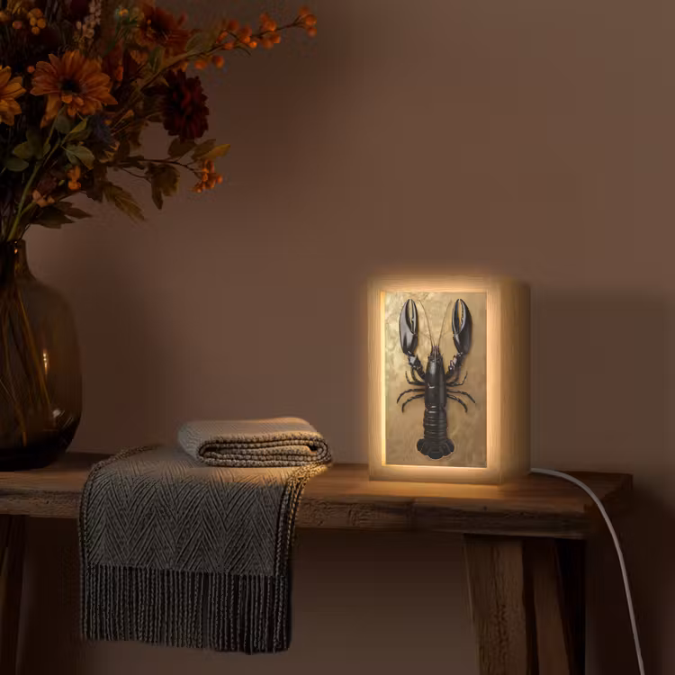 Tafellamp - Kreeft - Zwart - Goud - Luxe — 3