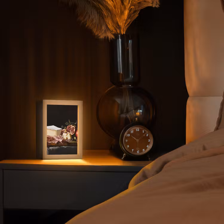 Tafellamp - Stilleven - Vintage - Borrelplank — 2