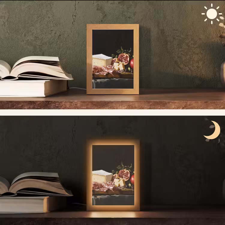 Tafellamp - Stilleven - Vintage - Borrelplank — 5