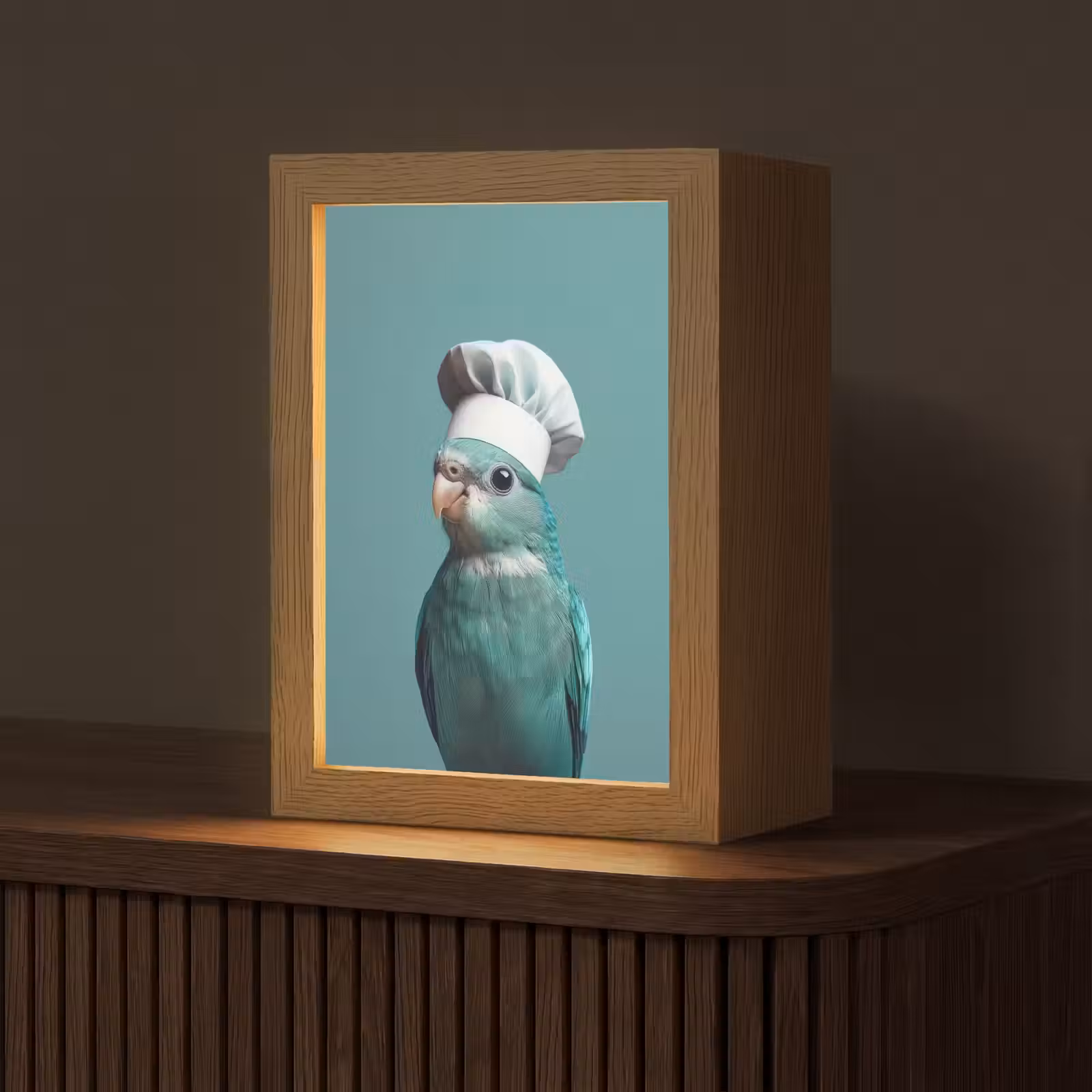 Tafellamp - Parkiet - Vogel - Koksmuts - Cute — 1
