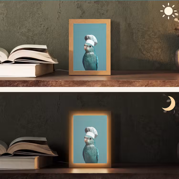 Tafellamp - Parkiet - Vogel - Koksmuts - Cute — 5