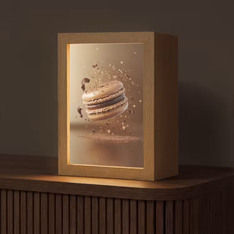 Tafellamp - Chocolade - Macarons - Eten - Snoep — 1