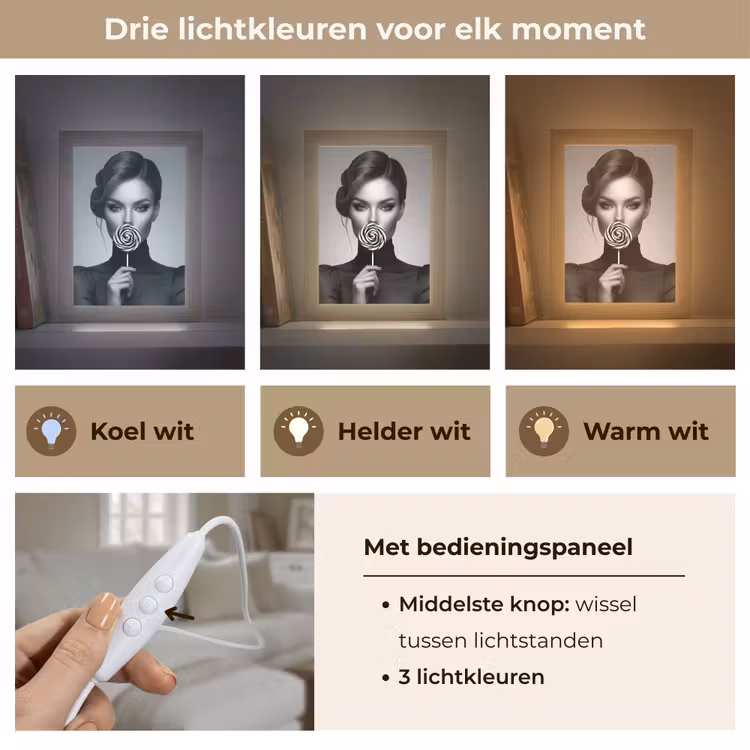 Tafellamp - Vrouw - Lolly - Zwart — 6