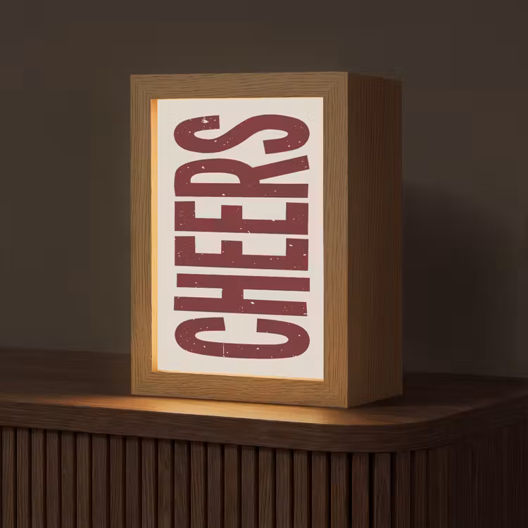 Tafellamp - Red - Cheers - Decoratie - Beige — 1