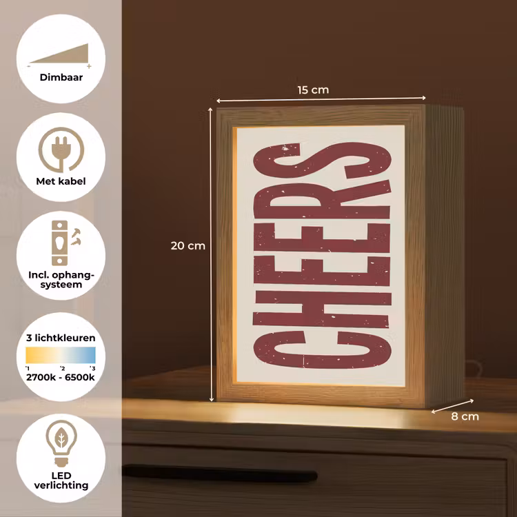 Tafellamp - Red - Cheers - Decoratie - Beige — 7