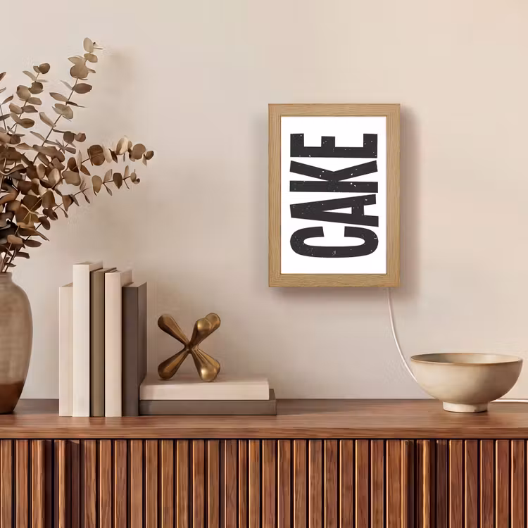 Tafellamp - Zwart - Cake - Eten - Decoratie — 4