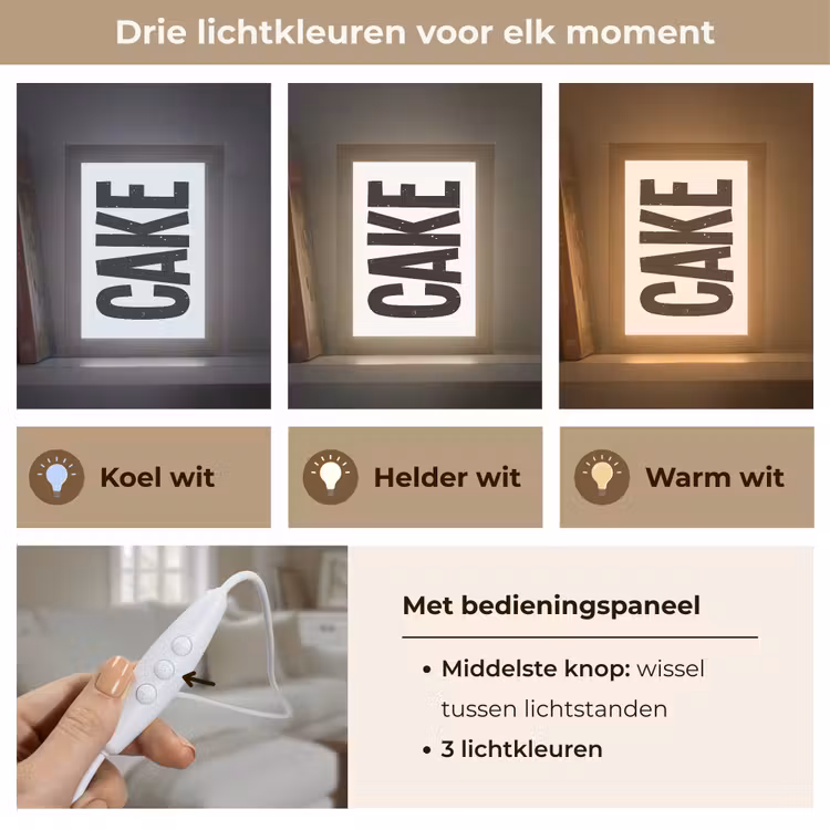 Tafellamp - Zwart - Cake - Eten - Decoratie — 6