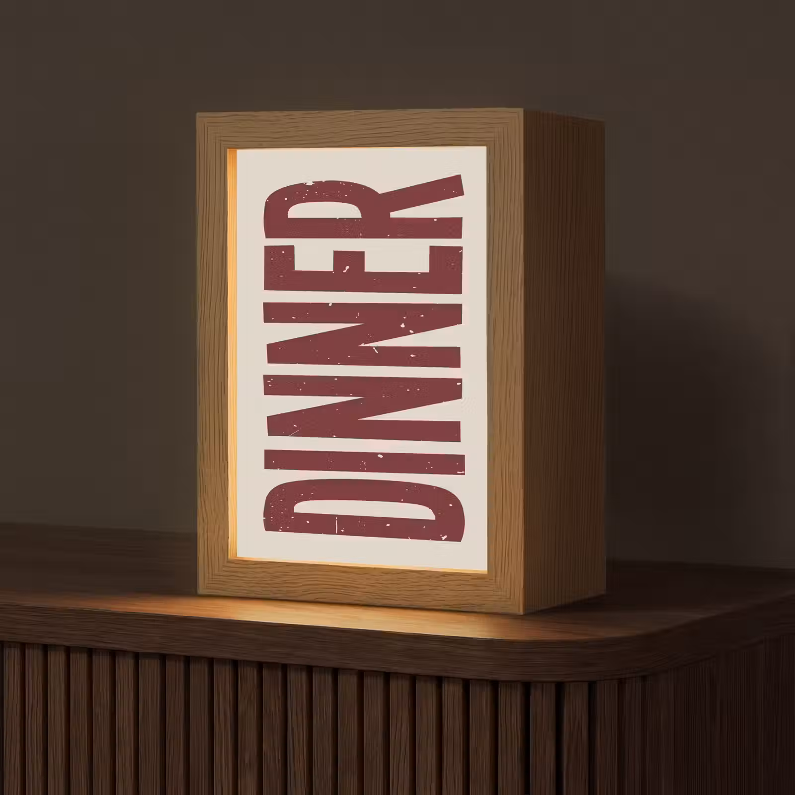 Tafellamp - Eten - Decoratie - Rood - Vintage — 1