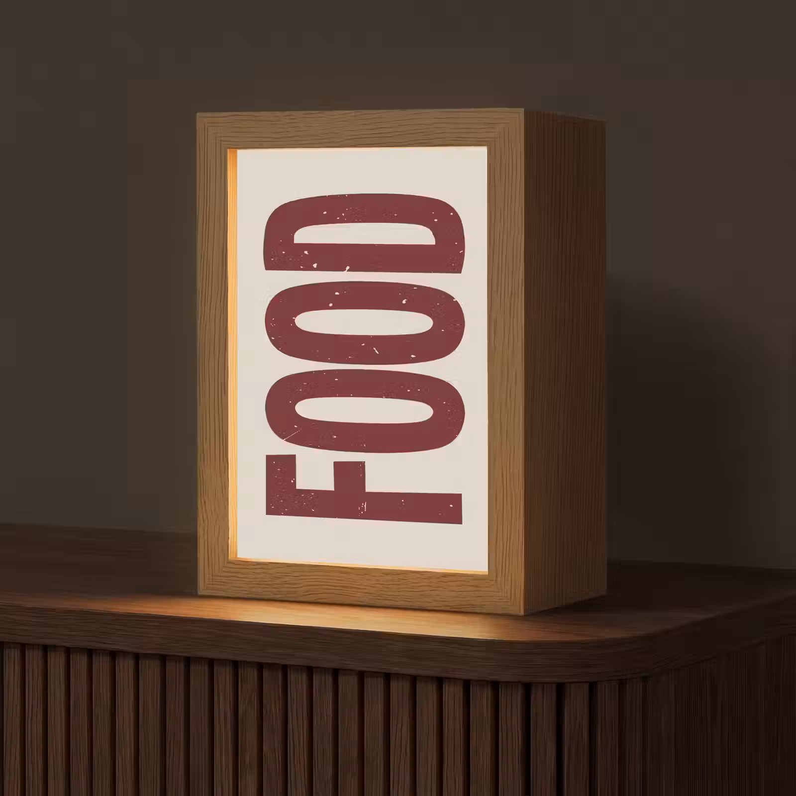 Tafellamp - Eten - Japandi - Rood - Decoratie — 1