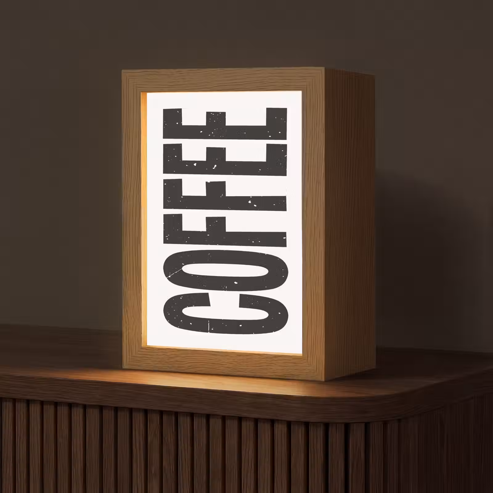 Tafellamp - Koffie - Decoratie - Japandi - Vintage — 1