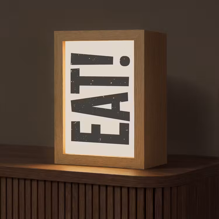 Tafellamp - Eten - zwart - Japandi - Wit — 1