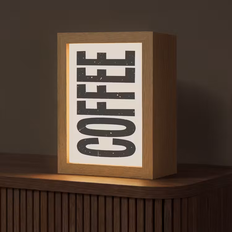 Tafellamp - Japandi - Koffie - Decoratie - Vintage — 1