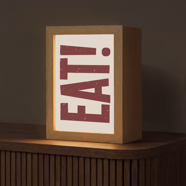 Tafellamp - Red - Eten - Vintage - Decoratie — 1