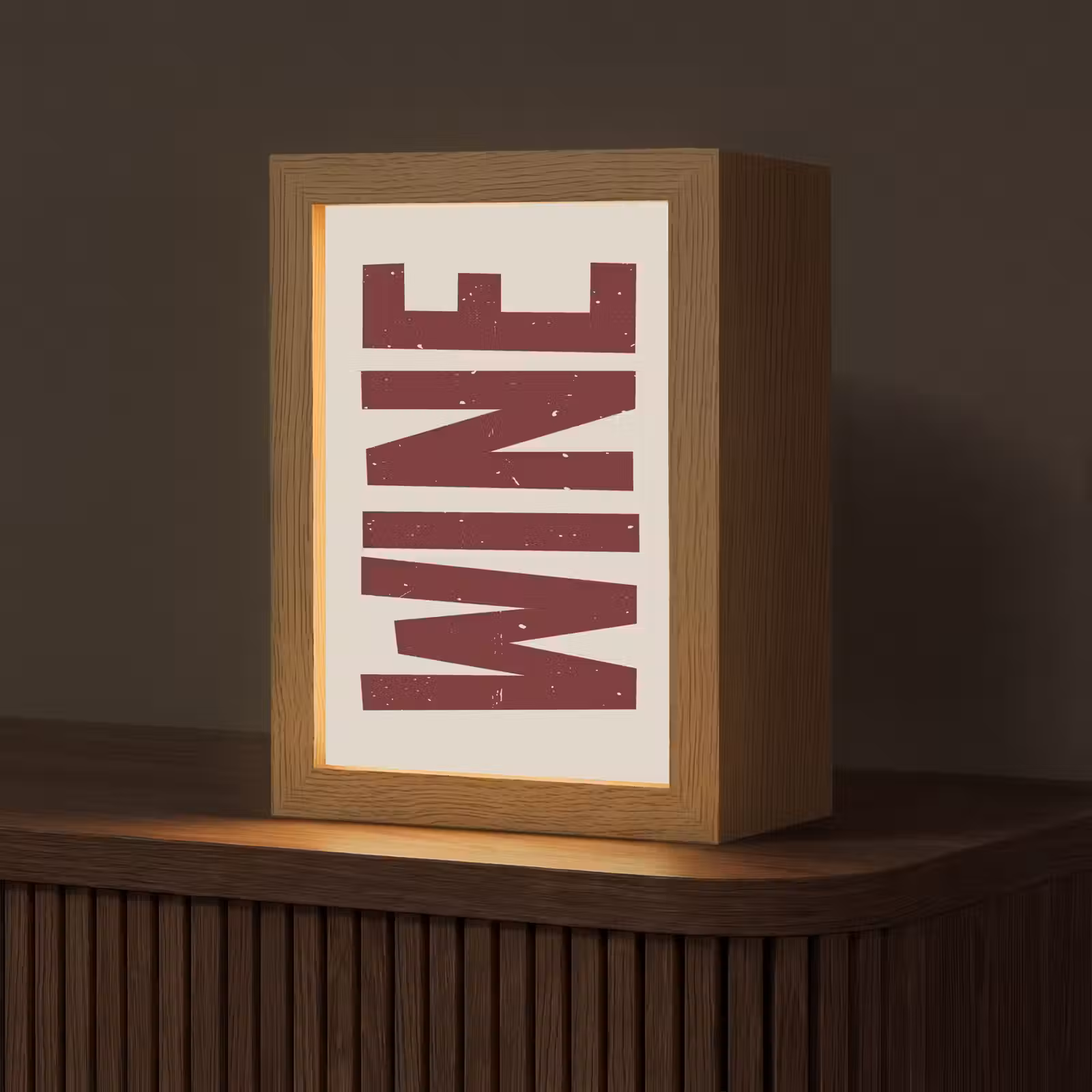 Tafellamp - Wine - Red - Decoratie - Japandi — 1