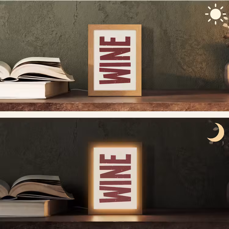 Tafellamp - Wine - Red - Decoratie - Japandi — 5