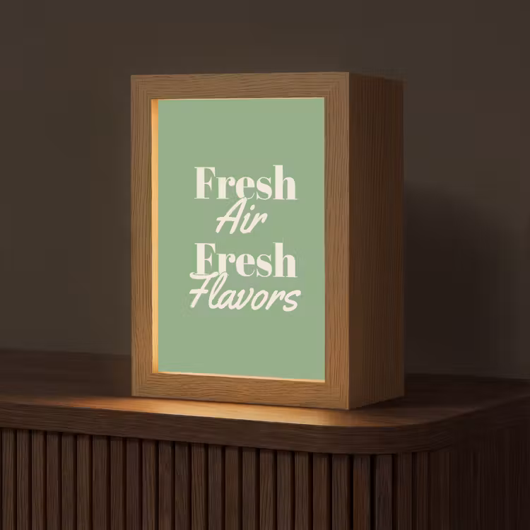 Tafellamp - Fresh Air Fresh Flavors
