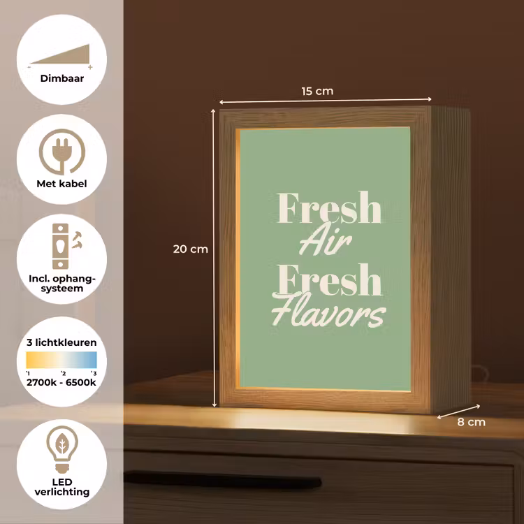 Tafellamp - Fresh Air Fresh Flavors — 7