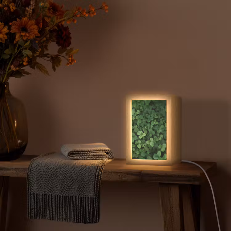 Tafellamp - Groen - Bladeren - Kartel - Zonlicht — 3
