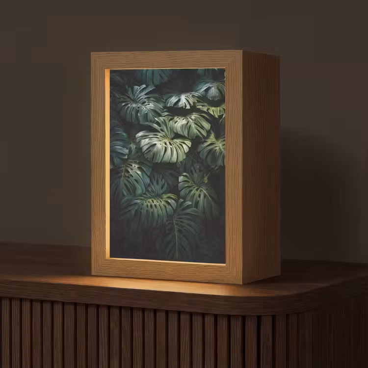 Tafellamp - Plant - Monstera - Lichtinval — 1