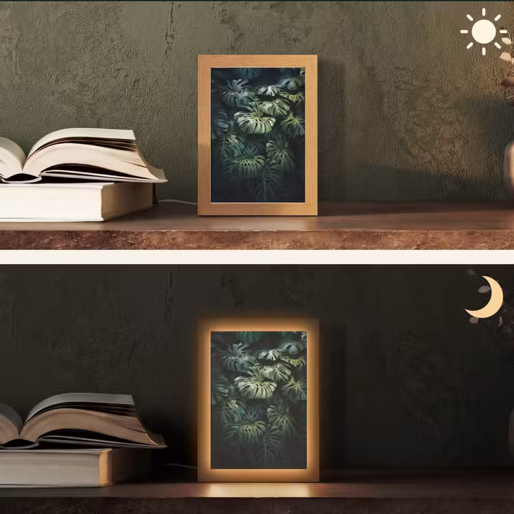 Tafellamp - Plant - Monstera - Lichtinval — 5