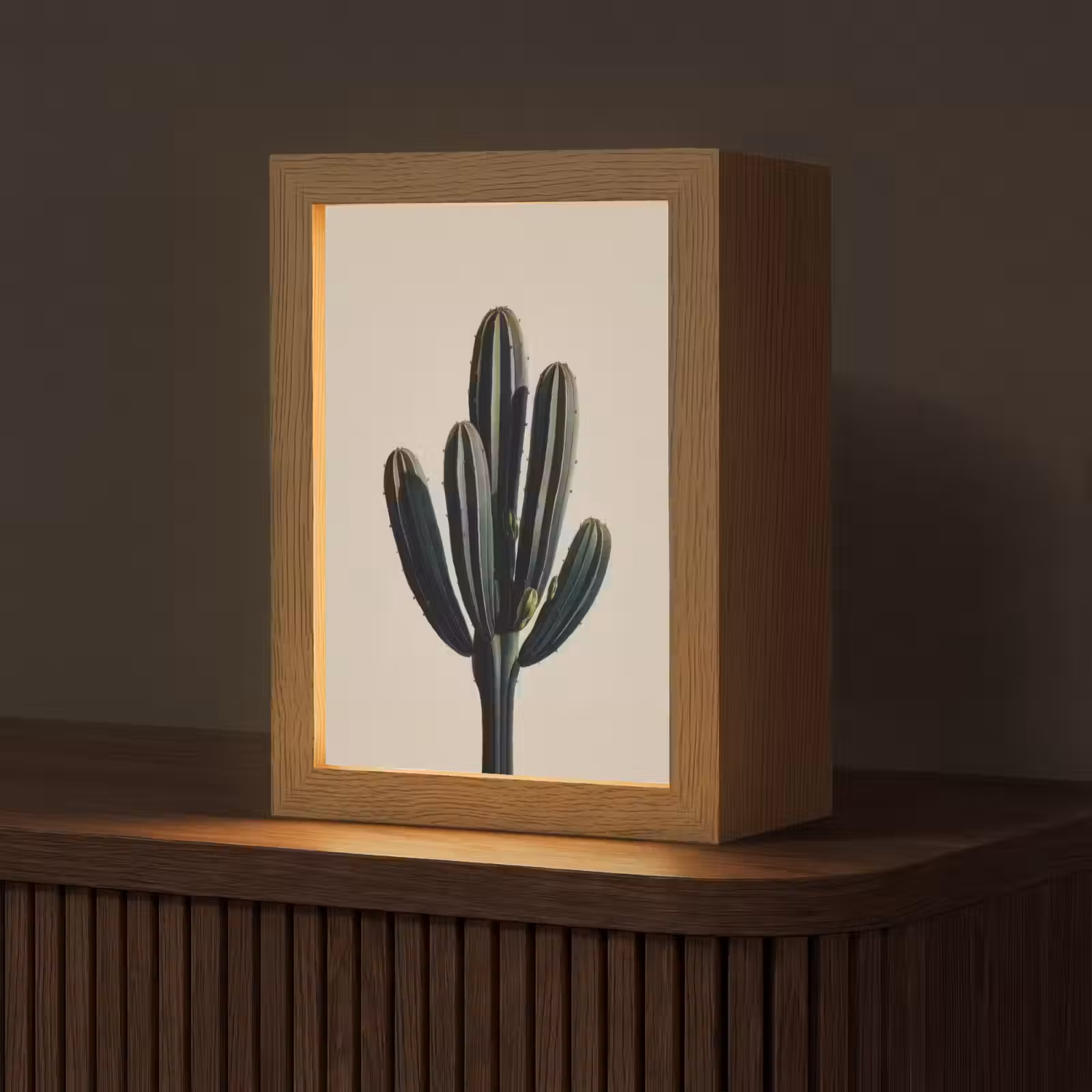 Tafellamp - Cactus - Subtiel - Groen — 1