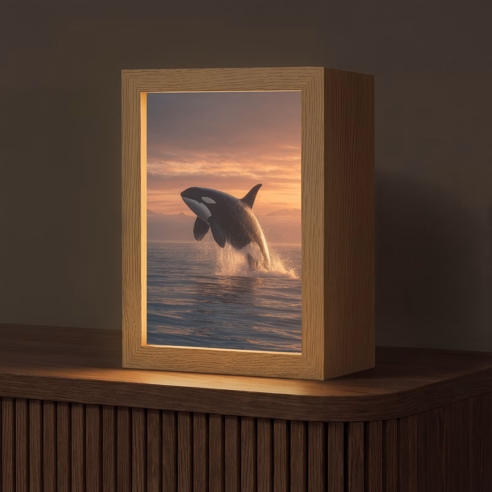 Tafellamp - Orka - Zee - Zonsondergang — 1