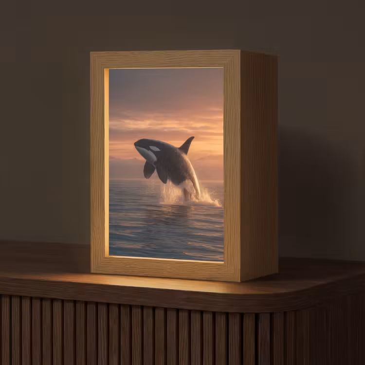 Tafellamp - Orka - Zee - Zonsondergang — 1