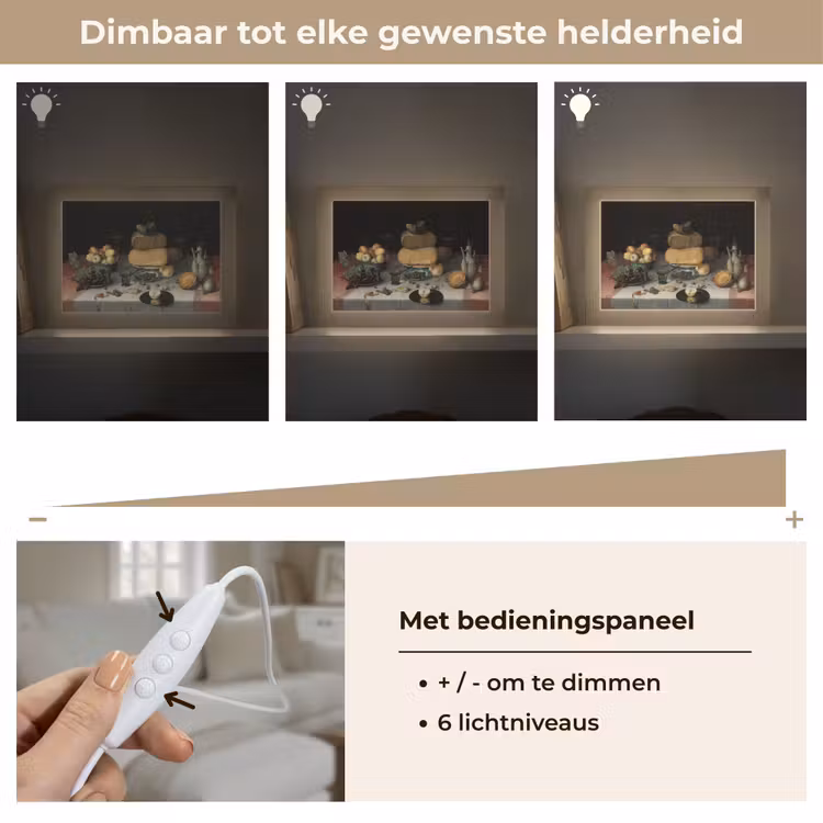 Tafellamp - Stilleven met kazen - Kunstwerk - Oude meesters — 7